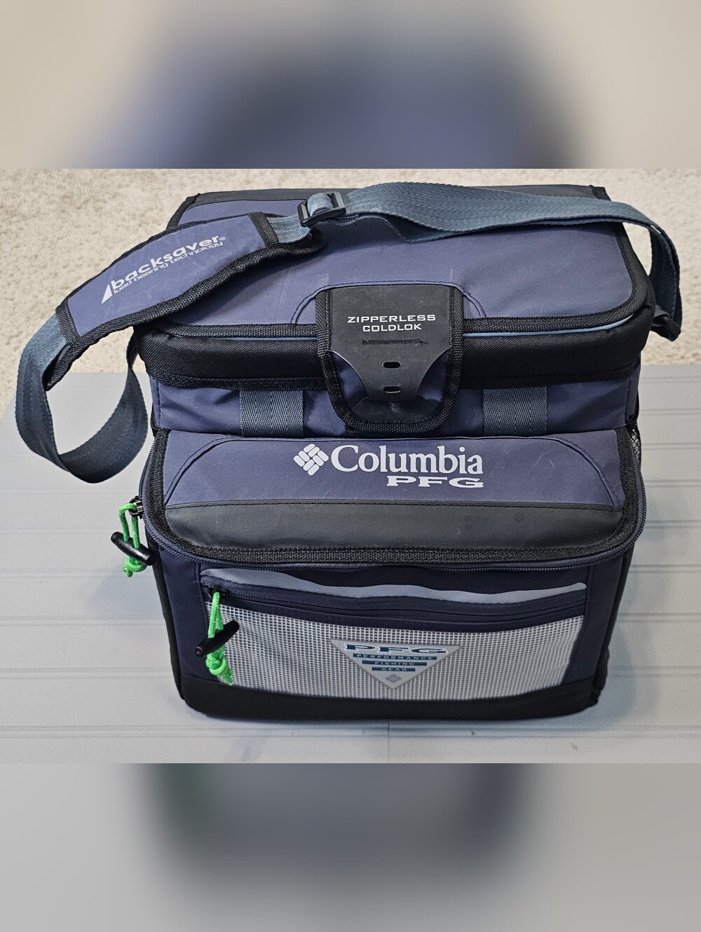 Navy Blue Columbia PFG Hardbody Cooler 22 Can